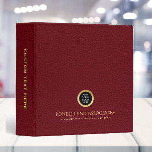 Classeur RUBY RED Professional Round LOGO PRÉSENTATION