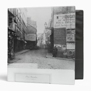 Classeur Rue Descartes, de la rue Mouffetard, Paris