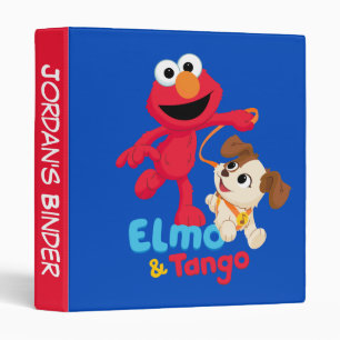 Classeur Rue Sésame Elmo & Tango Running