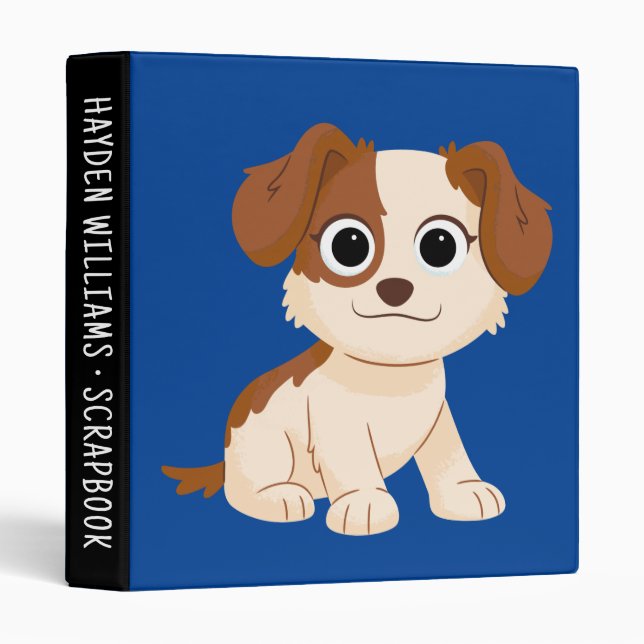 Classeur Rue Sésame | Elmo's Puppy Tango | Ajouter votre te (Devant/Côté)