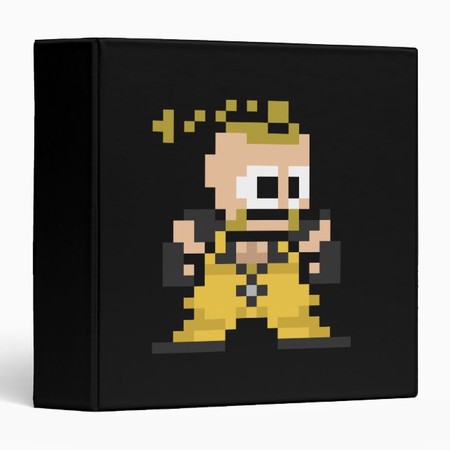 Classeur Rufus à 8 bits (Devant/Côté)