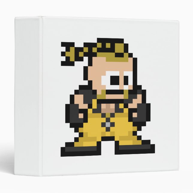 Classeur Rufus à 8 bits (Devant/Côté)