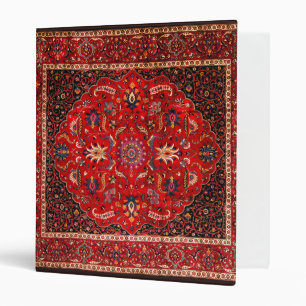 Classeur Rug perse rouge de Mashhad
