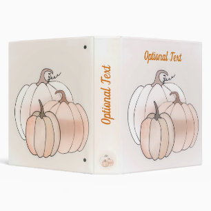 Classeur Russe Citrouille d'automne