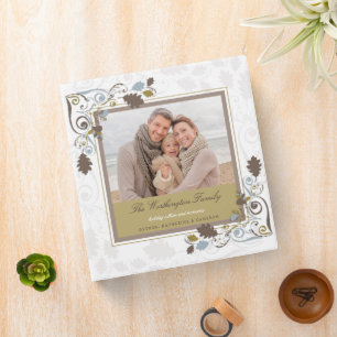 Classeur Russe d'automne laisse des torrents Famille Album