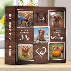 Classeur Russe Personnalisé Animal Poète Memorial Chien Alb