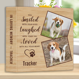Classeur Russe Pet Memorial Chien Photo Album