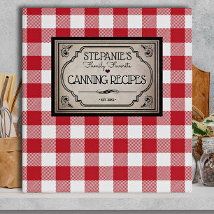 Classeur Rustic Country Kitchen Family Cookbook
