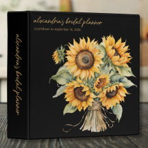 Rustic Country Sunflowers Wedding 