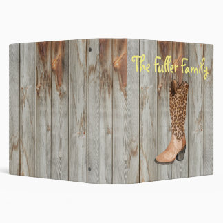 Classeur rustique de bottes de cowboy