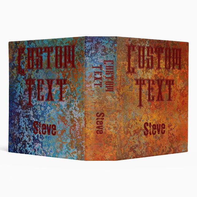 Classeur Rusty, Verdigris, Grunge Steampunk (Arrière-plan)