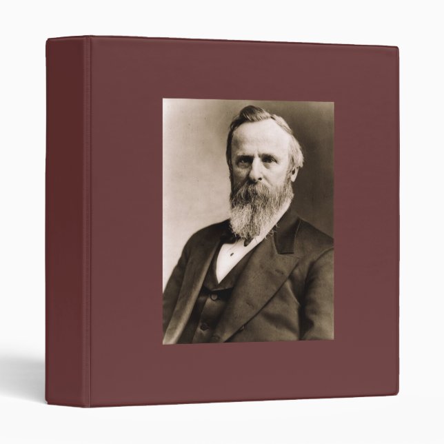 Classeur Rutherford B. Hayes 19e Président (Devant/Côté)