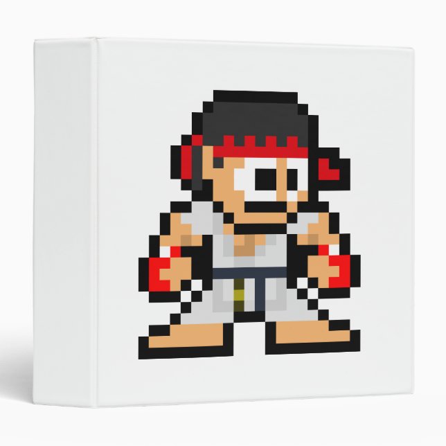 Classeur Ryu à 8 bits (Devant/Côté)