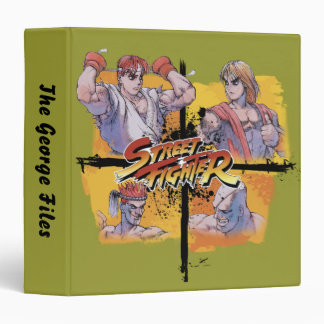 Classeur Ryu contre Ken et Adon contre Sagat