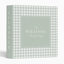 Sage En vichy Farmhouse Family Recette Livre de re