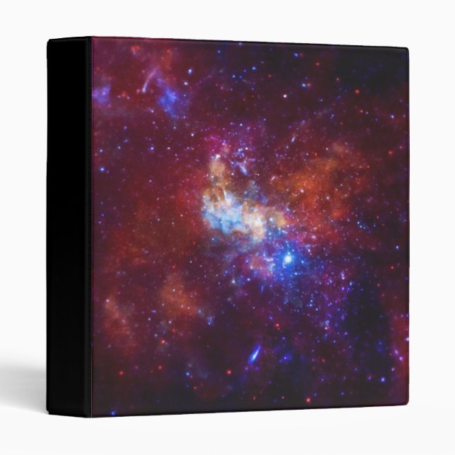 Classeur Sagittaire une image de galaxie de manière (Devant/Côté)