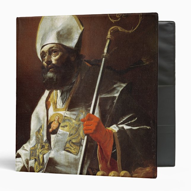 Classeur Saint-Nicolas de Bari (Devant/Intérieur)