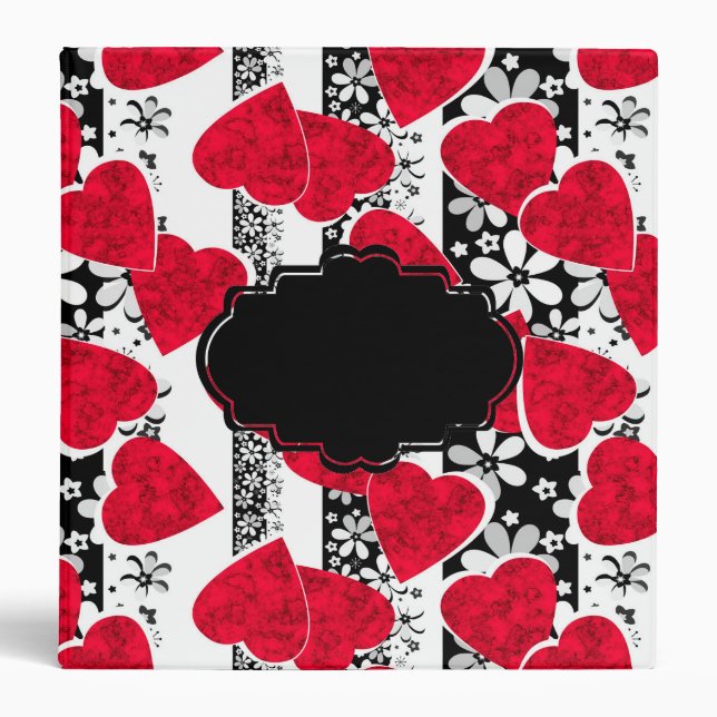 Classeur Saint Valentin, amour, mariage (Devant)