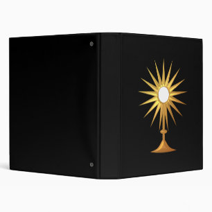 Classeur Sainte Eucharistie de la Monstrance d'or