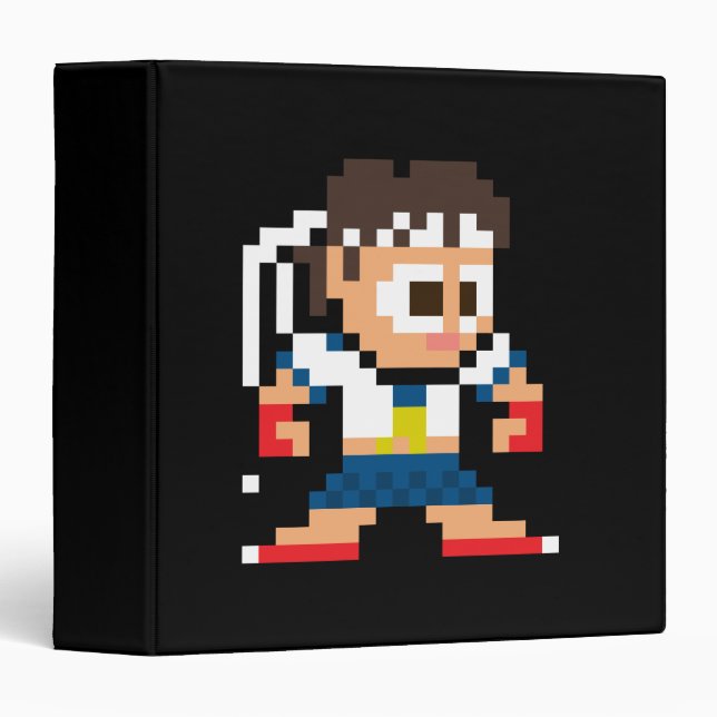 Classeur Sakura à 8 bits (Devant/Côté)