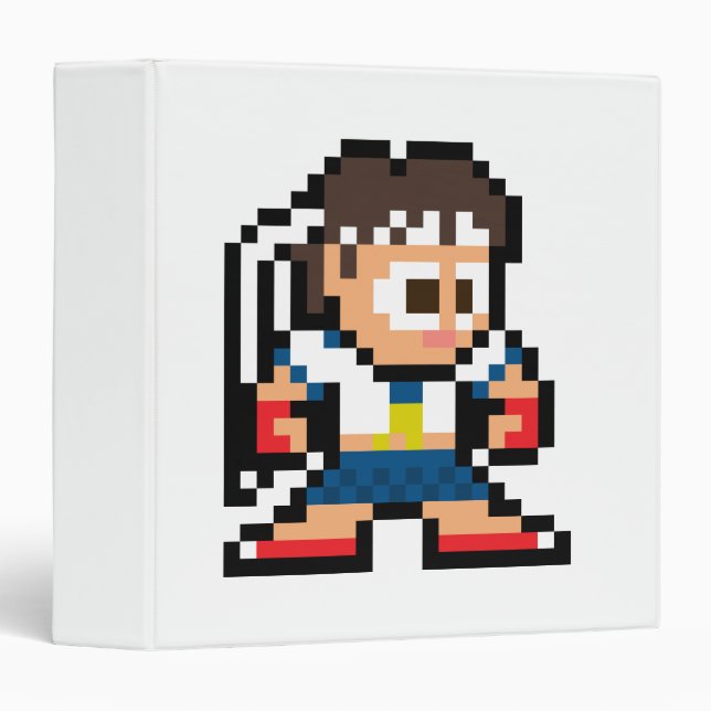 Classeur Sakura à 8 bits (Devant/Côté)