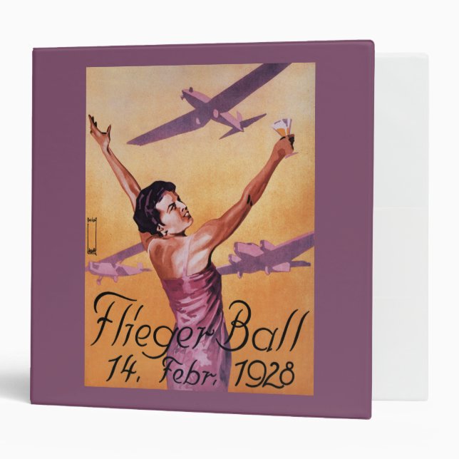 Classeur Salon de l'aviation à l'affiche du Promo Hotel Wag (Devant/intérieur)