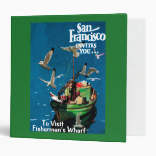 Classeur San Francisco, le quai de CaliforniaFisherman