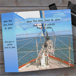 Classeur San Francisco Sailing 0869