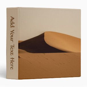Classeur Sand Dunes Desert Landcape Ajouter un texte