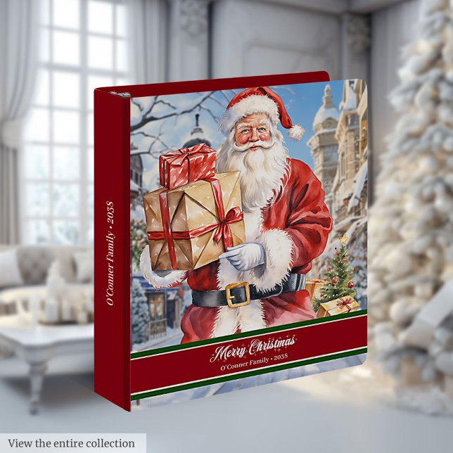 Classeur Santa Claus Ring Binder Traditional Memory Album (Santa Claus Ring Binder Traditional Memory Album)