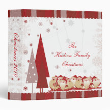 Santas et arbres de Noël Album photo