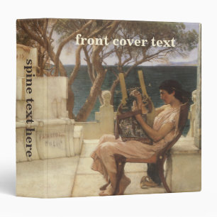 Classeur Sappho et Alcaeus par Sir Lawrence Alma Tadema