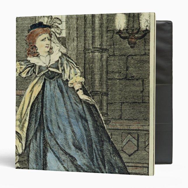 Classeur Sarah Siddons comme Madame Macbeth (Devant/Intérieur)