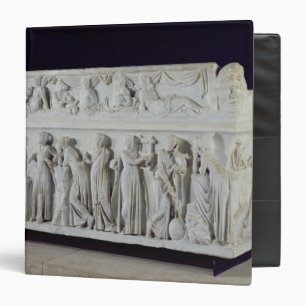 Classeur Sarcophage avec la frise des neuf Muses