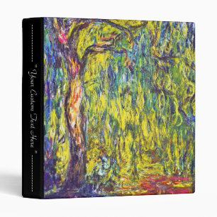 Classeur Saule pleurant Claude Monet