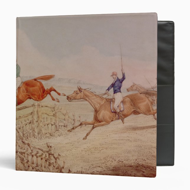 Classeur Sauter une barrière (Devant/Intérieur)