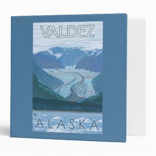 Classeur Scène de glacier - Valdez, Alaska