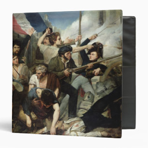 Classeur Scène de la révolution 1830