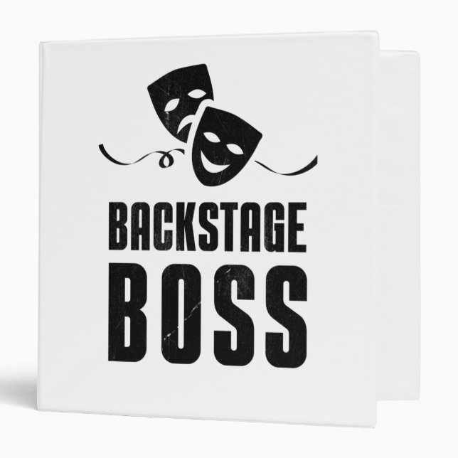 Classeur Scène de théâtre Backstage Boss (Devant/Intérieur)