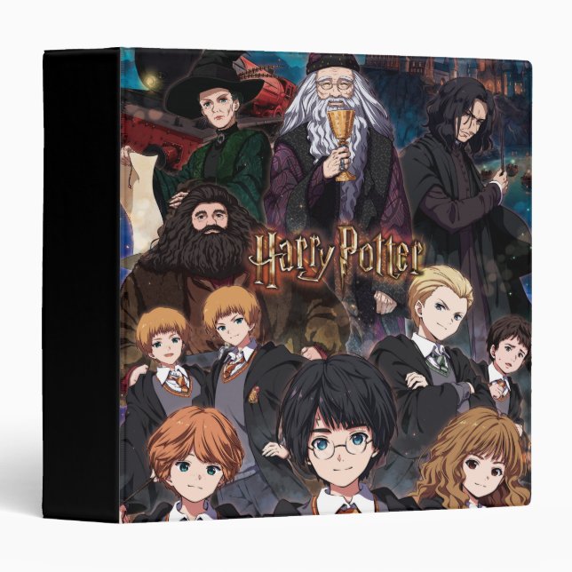 Classeur Scène d'ensemble de l'anime HARRY POTTER™ (Devant/Côté)