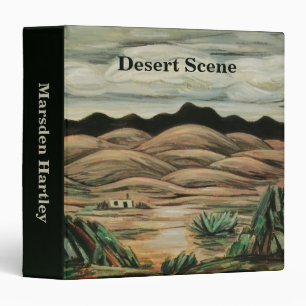 Classeur Scène du désert par Marsden Hartley, Art Vintage