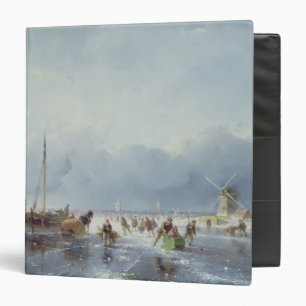 Classeur Scène gelée d'hiver