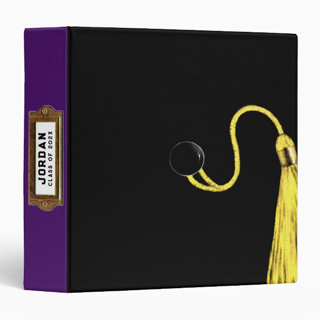 Classeur Schéma de diplôme (Devant/Côté)