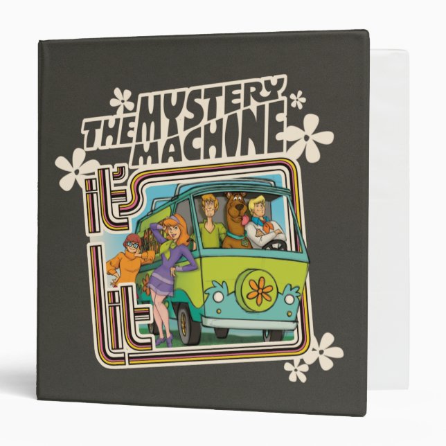 Classeur Scooby-Doo | "C'est Lit" Mystery Machine Graphic (Devant/Intérieur)