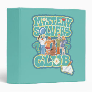 Classeur Scooby-Doo & Gang "Mystery Solvers Club"