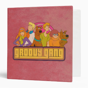 Classeur Scooby-Doo Graphique de dessin rétro "Gang Super