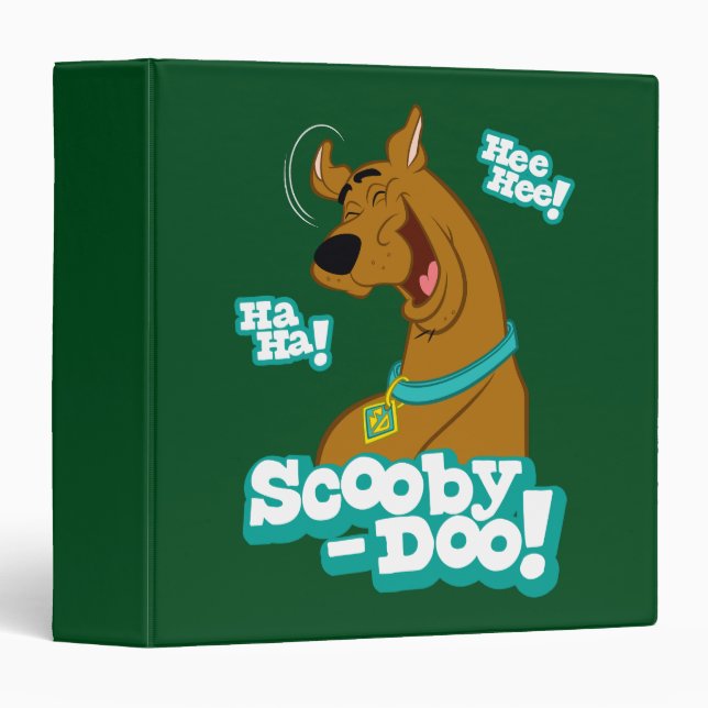 Classeur Scooby-Doo Rire (Devant/Côté)