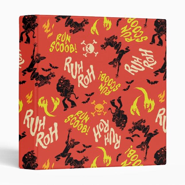 Classeur Scooby-Doo | Ruh Roh Run Scoob ! Motif (Devant/Côté)
