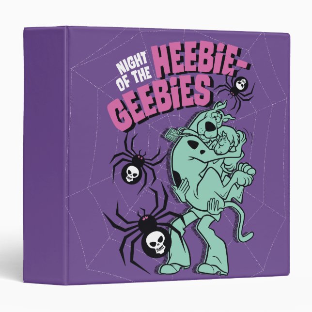 Classeur Scooby-Doo & Shaggy Heebie-Geebies (Devant/Côté)