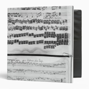Classeur Score de musique pour la suite de Telemann pour